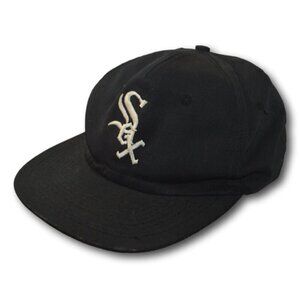 Vintage B&W Logo - Chicago White Sox Gold Medal Hat Snapback Baseball Cap